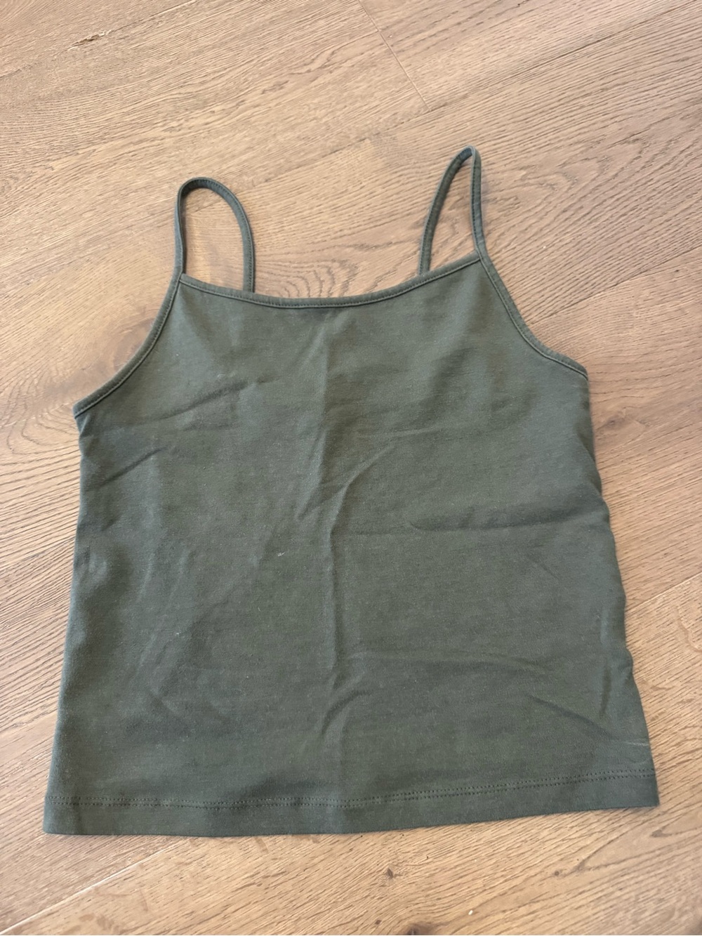 wild fable Olive Green Spaghetti Strap Camisole